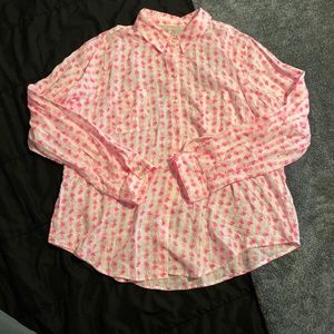 Lilly Pulitzer long sleeve button up size XL